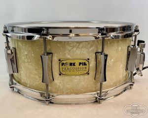 PORK PIE 【試奏動画】 Maple 8ply Snare 14"×6" Vintage Marine Pearl Wrap