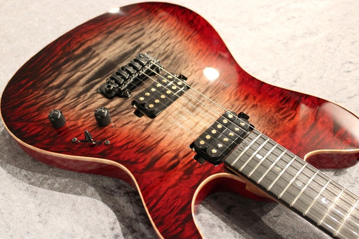 Custom Order DS496E 5AQM/HM/F-Maho Crimson Red Burst