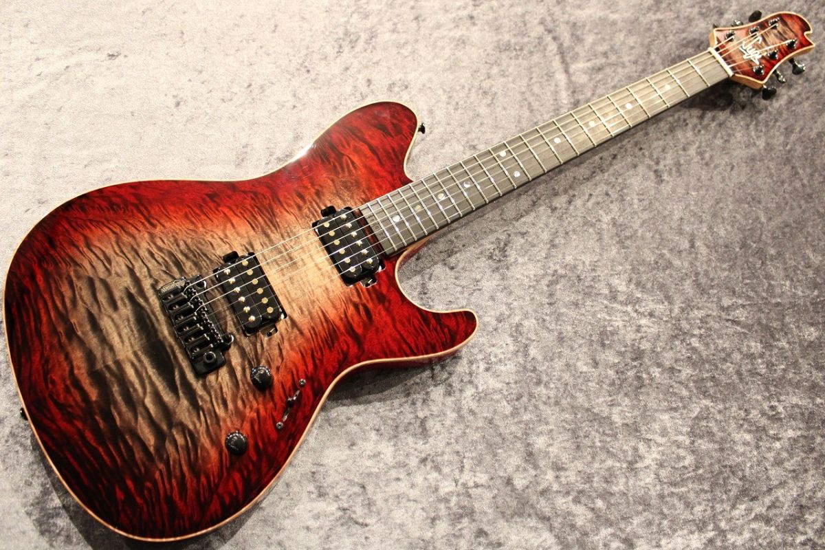 Custom Order DS496E 5AQM/HM/F-Maho Crimson Red Burst
