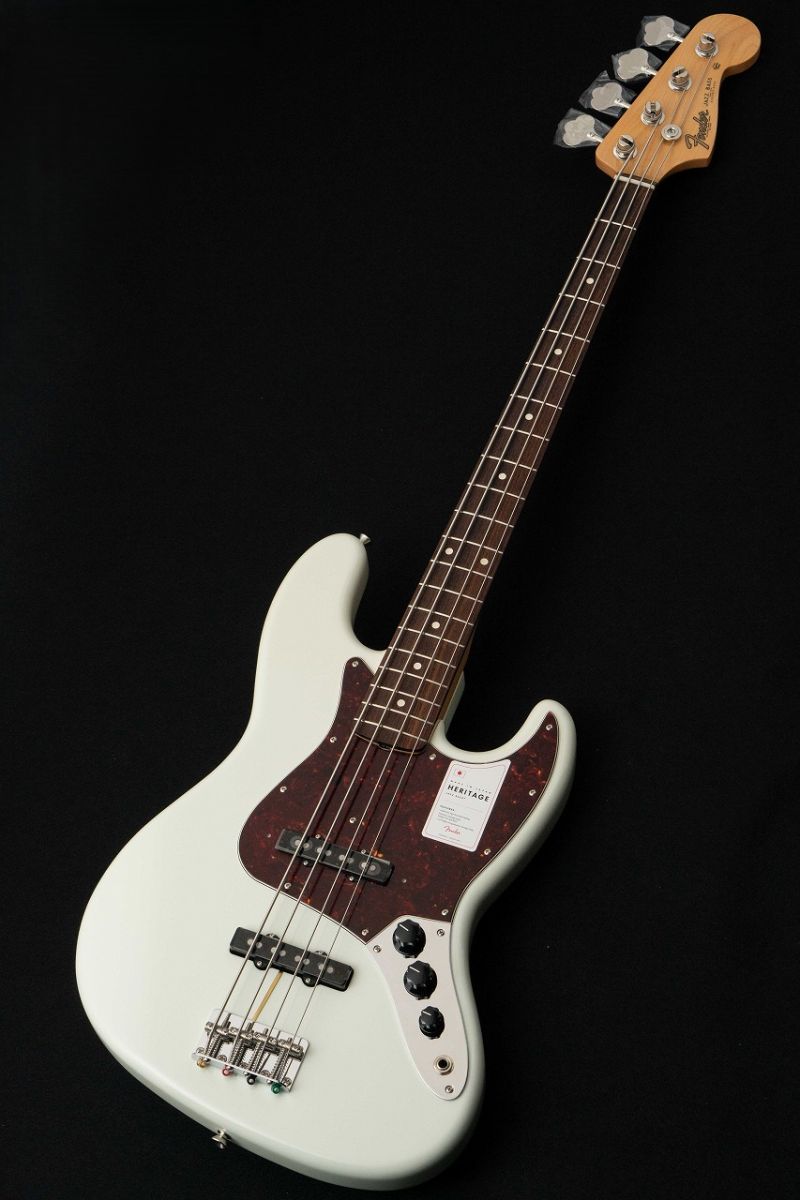 Made in Japan Heritage 60s Jazz Bass Olympic White【JD25000755