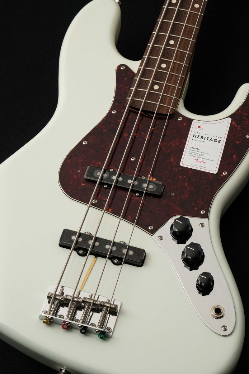 Made in Japan Heritage 60s Jazz Bass Olympic White【JD25000755
