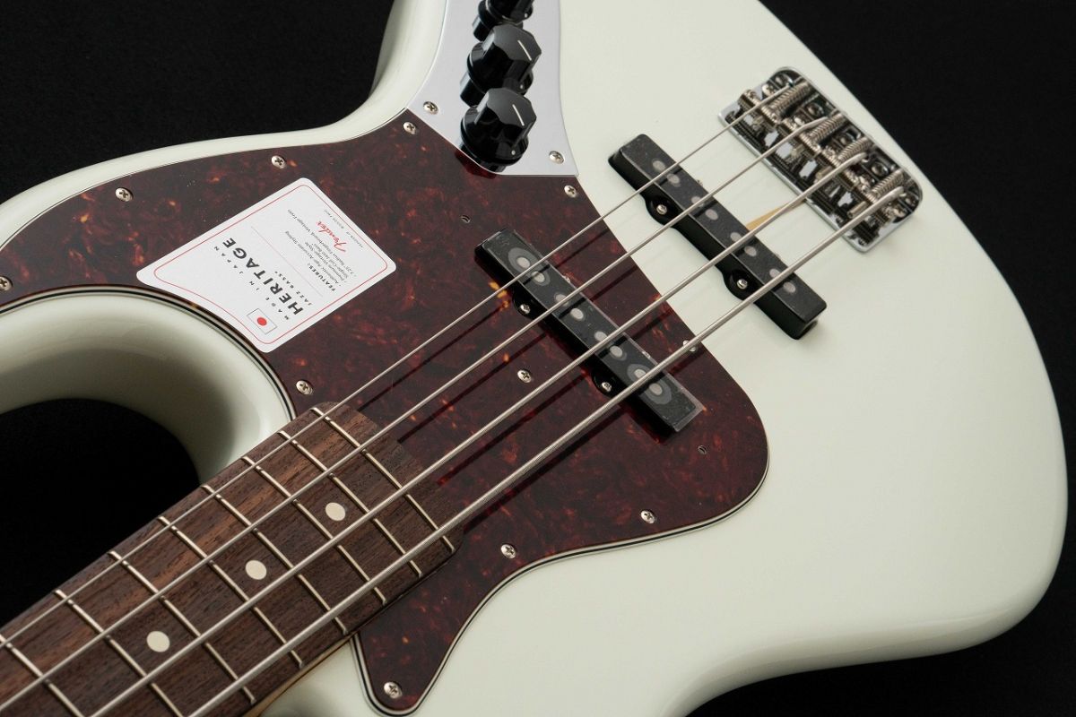 Made in Japan Heritage 60s Jazz Bass Olympic White【JD25000755