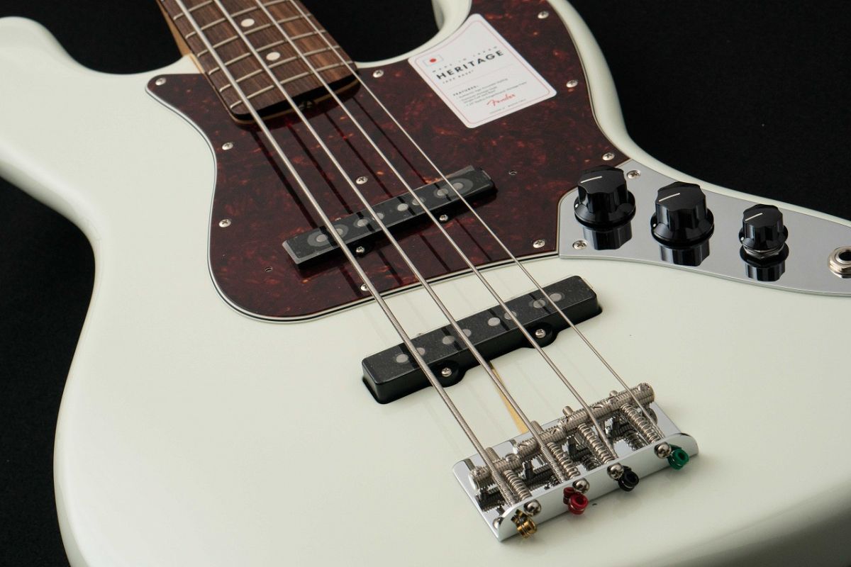 Made in Japan Heritage 60s Jazz Bass Olympic White【JD25000755