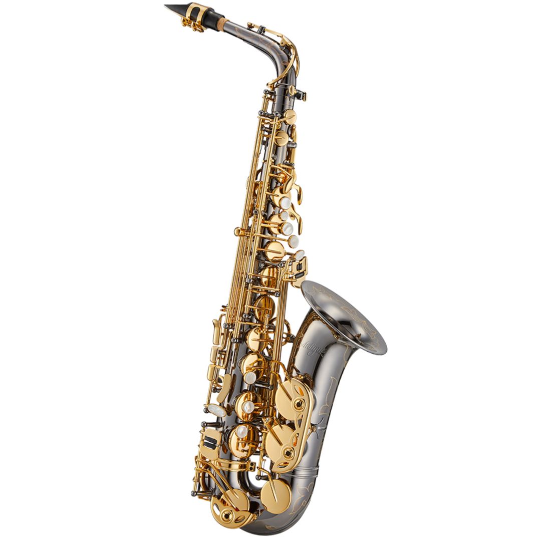 Power Bell Alto Sax BG / AS4248 Black Nickel Body & Gold Finish