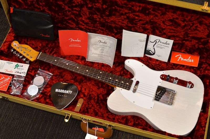 Jimmy Page Mirror Telecaster Rosewood Fingerboard ～White