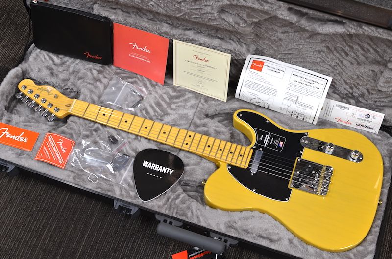 【極美品】 Fender アメプロ2 テレキャスター バタースコッチブロンド フェンダー Fender American Professional II Telecaster MN BTB