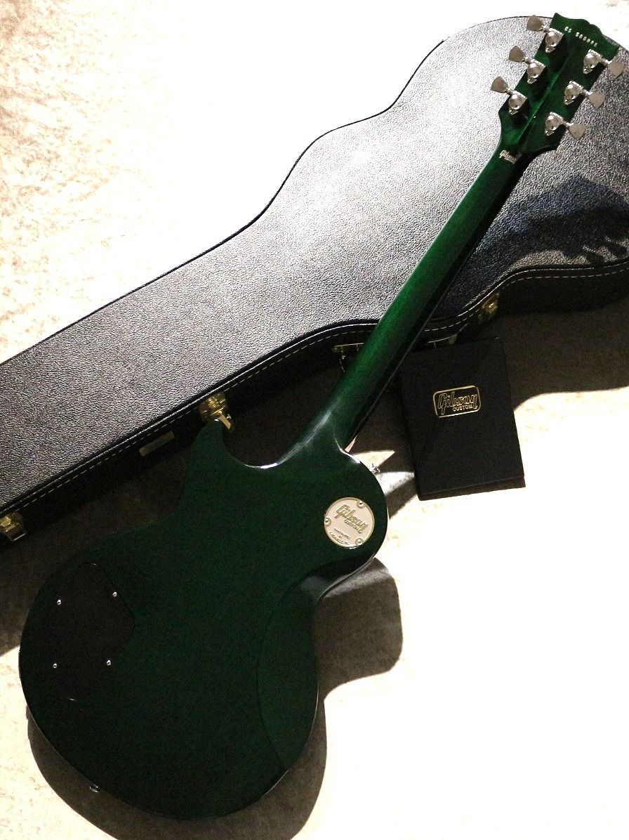 PSL Les Paul Axcess Custom Figured Top Green Widow Gloss