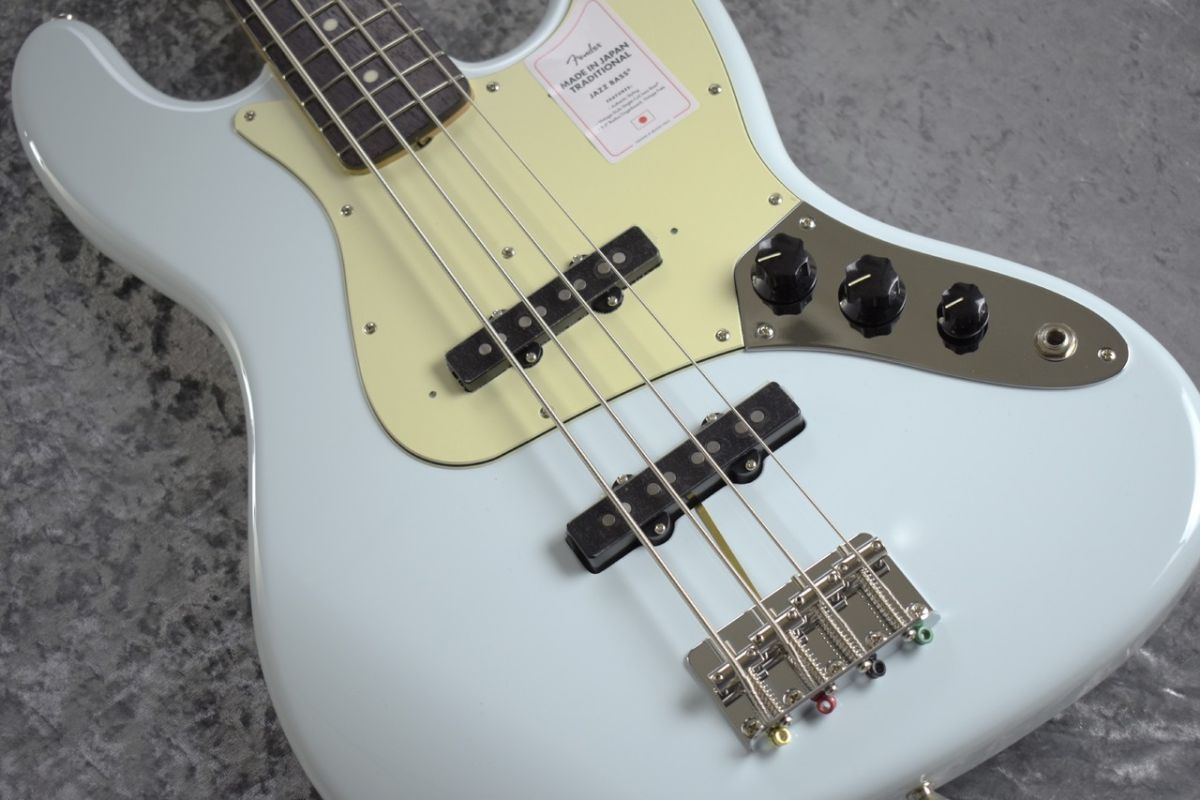MIJ Traditional 60s Jazz Bass - Sonic Blue - | 【クロサワ