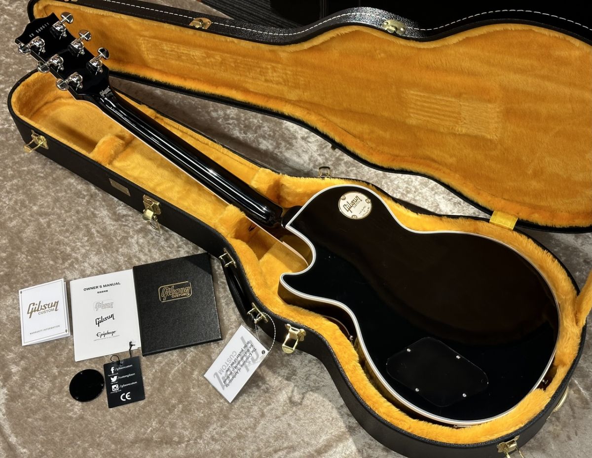 Les Paul Custom Figured w/Ebony Fingerboard Gloss Red Tiger