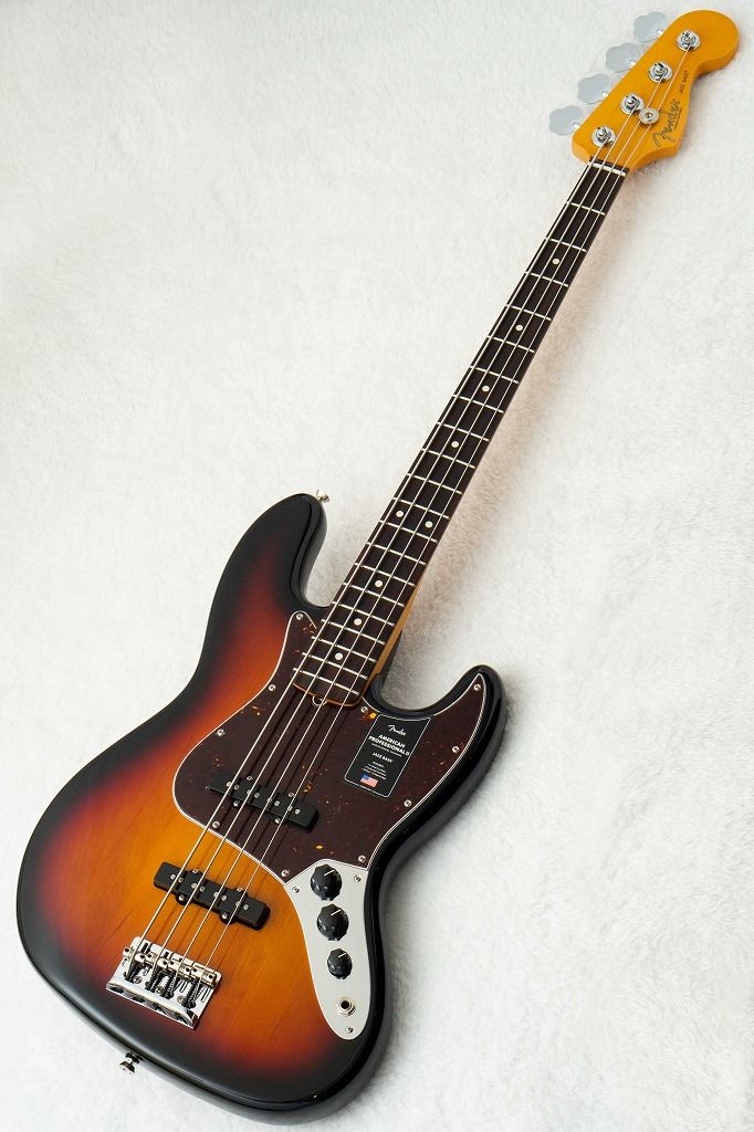 American Professional II Jazz Bass 3-Tone Sunburst | 【クロサワ