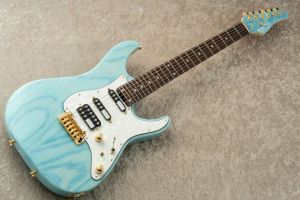 BH-1-STD-24/R Limited w/Gold Parts -See-Through Sonic Blue