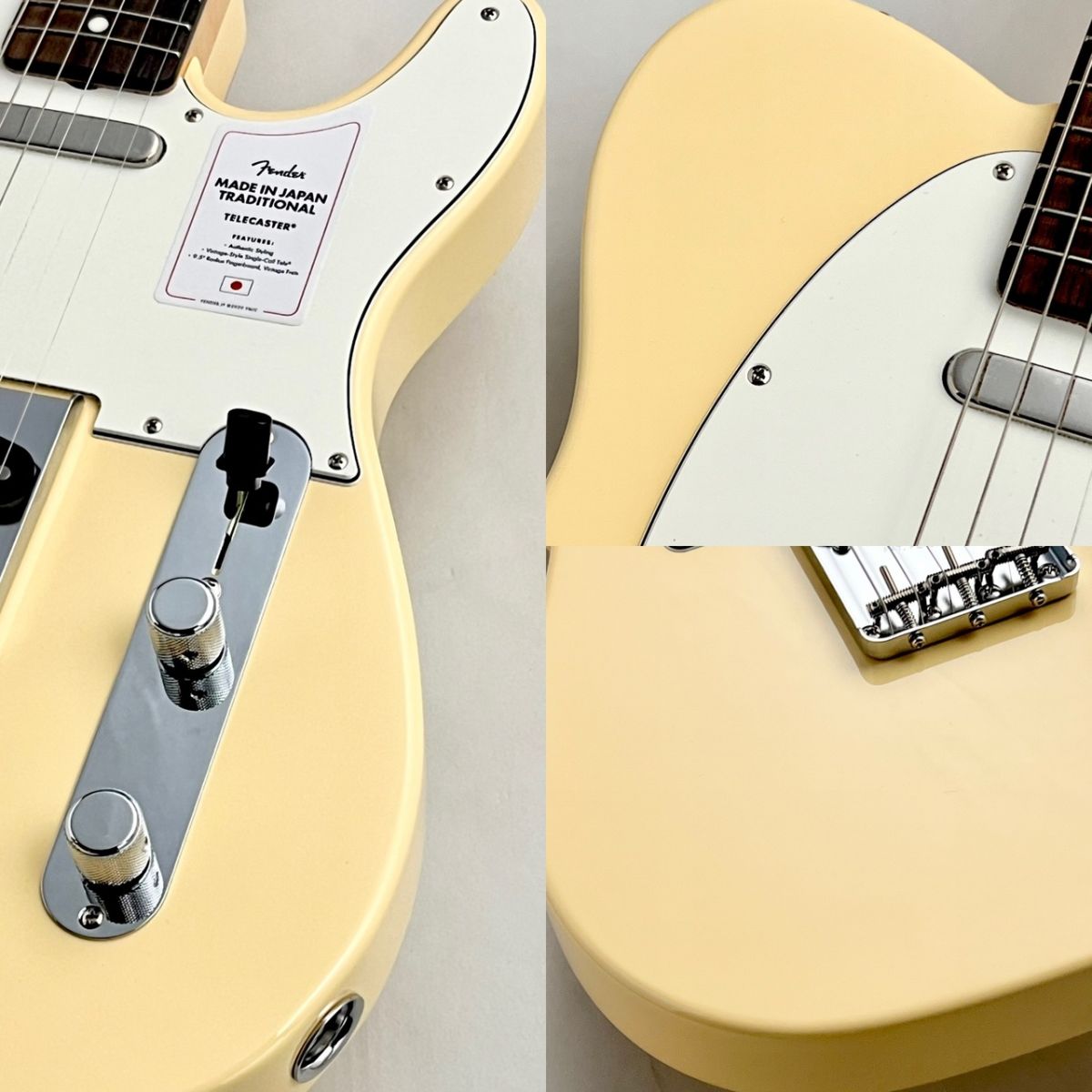 MIJ Traditional 60s Telecaster -Vintage White- ≒3.08kg
