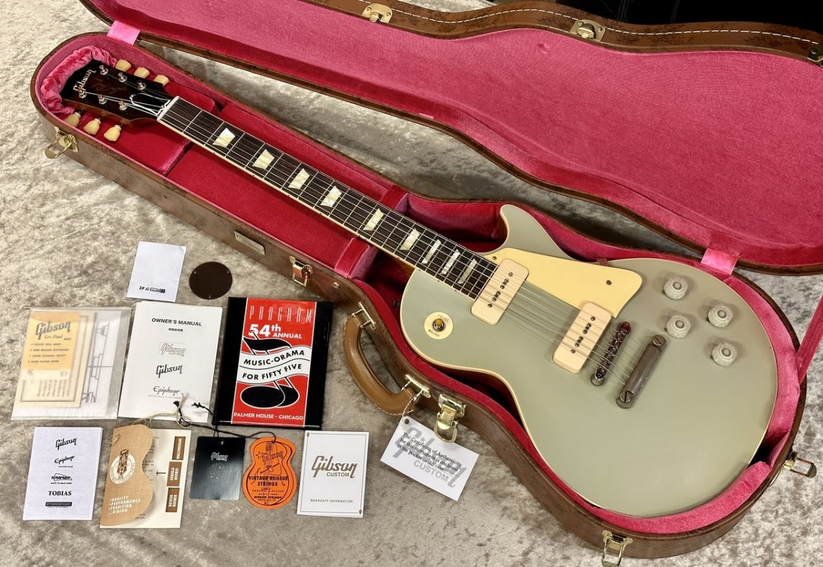 ギター Gibson Custom Shop Murphy Lab 1955 LP 1955 NAMM Show Commemorative Les Paul Platinum Murphy Lab