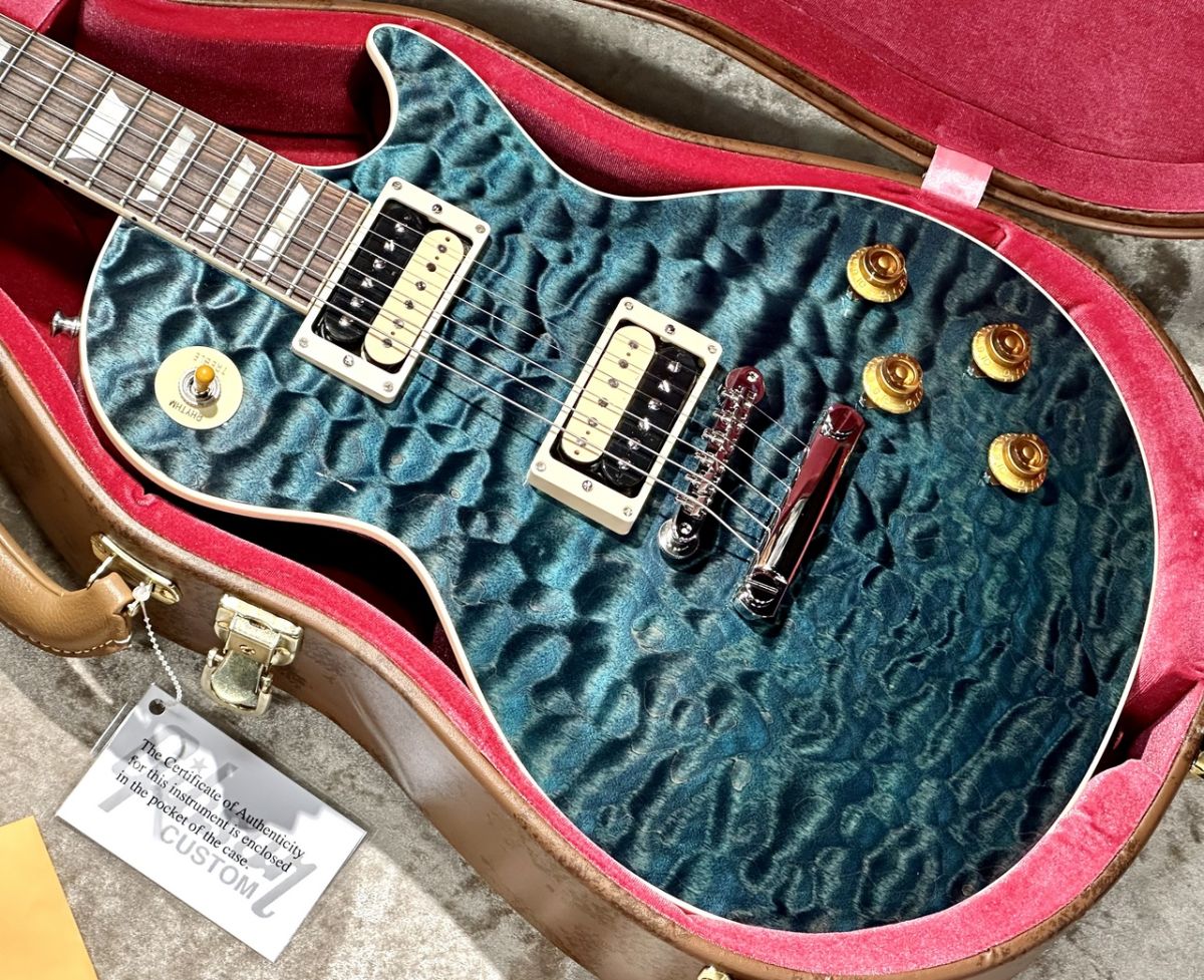 1959 Les Paul Standard 3A Quilt Top Turquoise Blue Gloss s/n