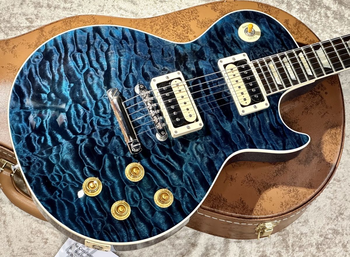 1959 Les Paul Standard 7A Quilt Top Turquoise Blue Gloss s/n