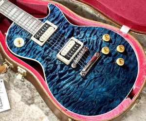 ちょっと値下げ　レスポールスタンダード・タイプ　ブルーキルトトップ Epiphone / Inspired by Gibson Les Paul Standard 60s Quilt