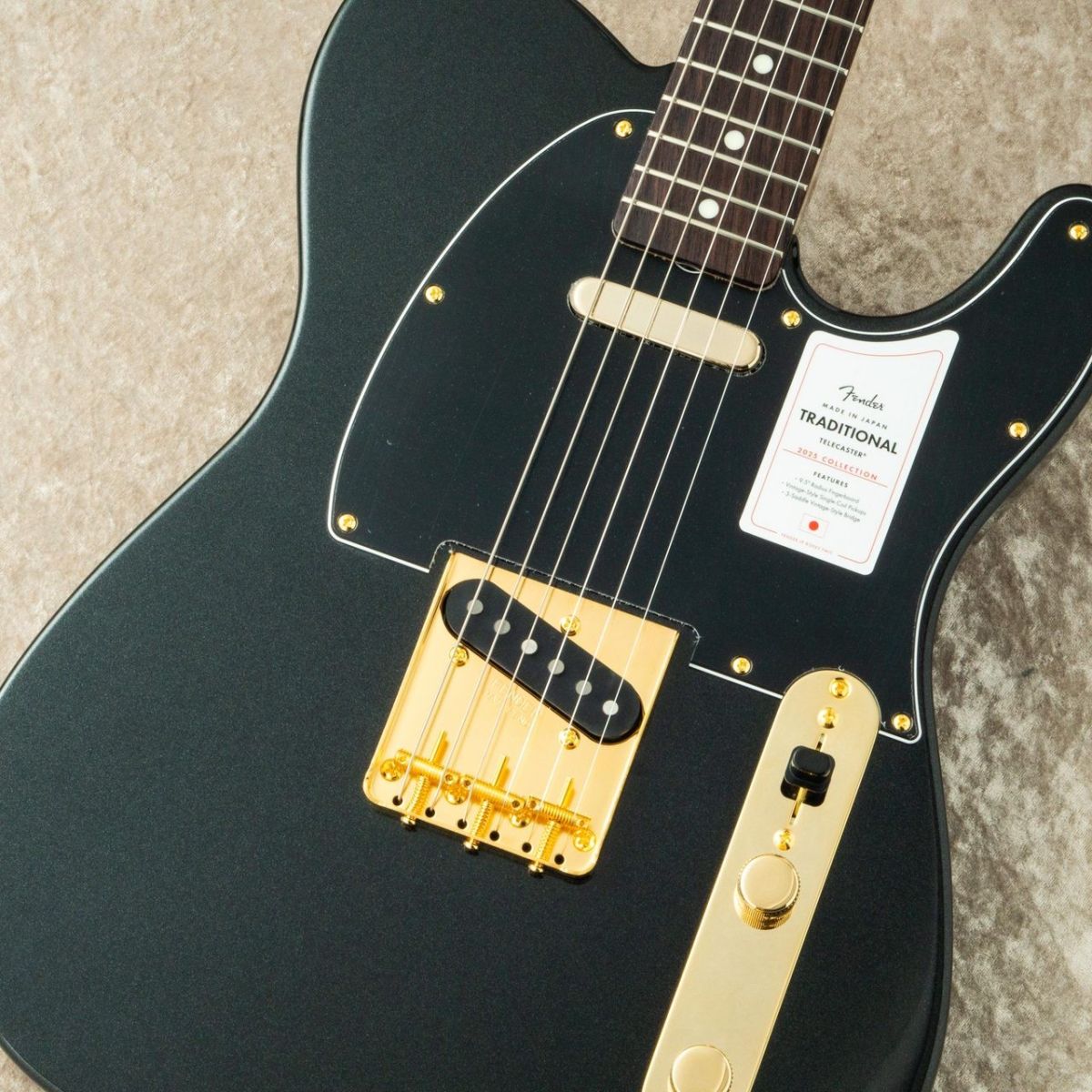 Fender テレキャスター ブラック Fender American Vintage II 1975 Telecaster Deluxe Black