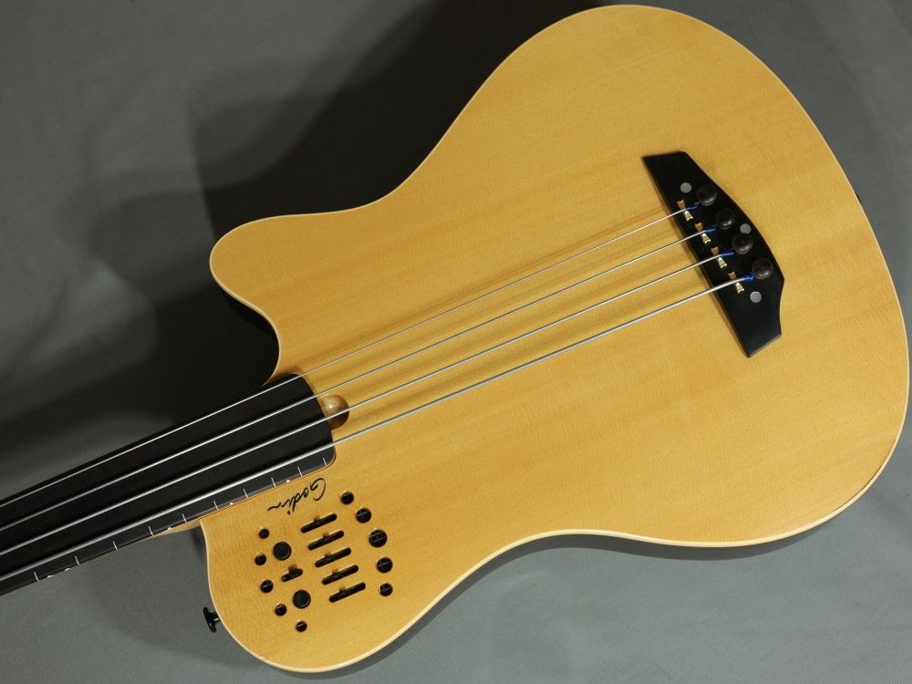 Godin ゴダン A4 Ultra Natural Fretless A/E エレクトリック