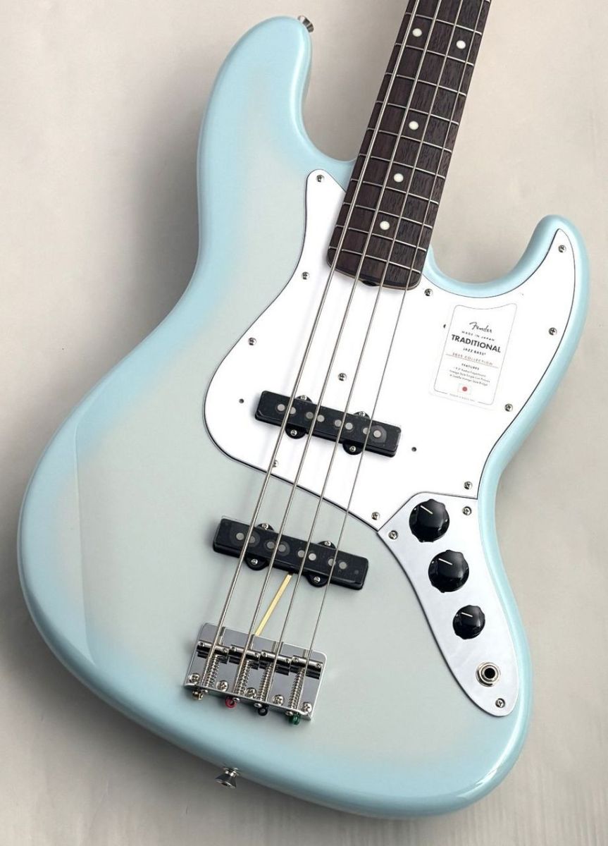 ベース Fender Traditional II 60s Jazz Bass Made in Japan Traditional II 60s Jazz Bass -Sonic Blue