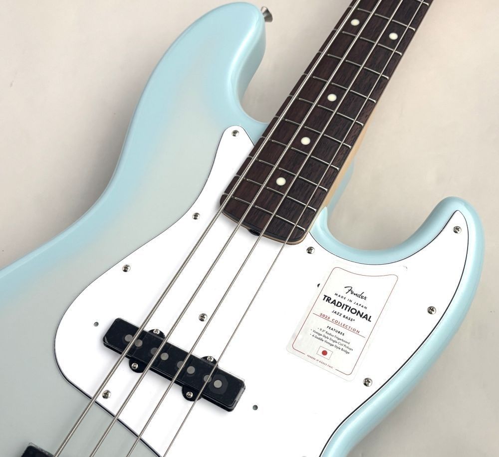 2025 Collection Made in Japan Traditional II 60s Jazz Bass