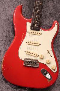 FREEDOM CUSTOM GUITAR RESEARCH Guitar Hero's Collection Fukano Hand Wound PU RS ST/Brazilian Rosewood /All Lacquer Relic Fiesta Red