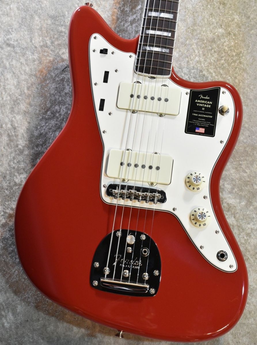 新品未展示品　ジャズマスター　Fender アメリカンビンテージII 1966 Amazon.co.jp: Fender エレキギター American Vintage II 1966