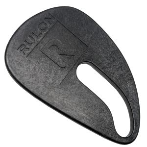 KEY LEAVES RULON Ergonomic Saxophone Thumb Rest - Black Plastic