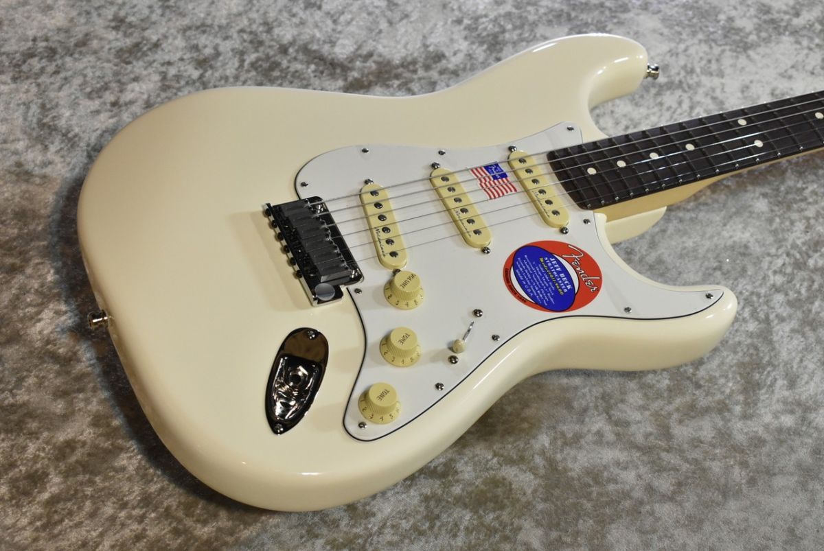 Jeff Beck Stratocaster Olympic White #US24032681 | 【クロサワ楽器