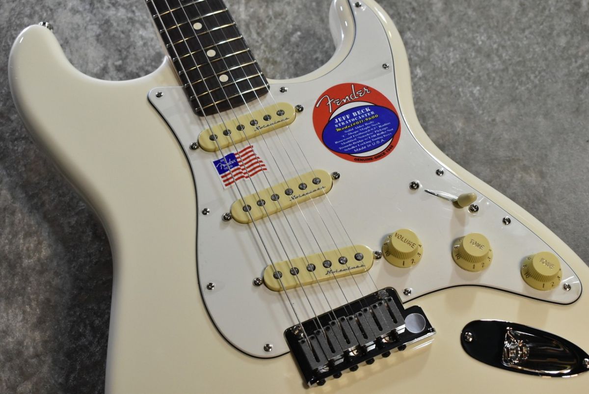 Jeff Beck Stratocaster Olympic White #US24032681 | 【クロサワ楽器