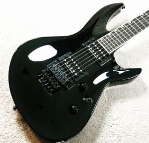 Seymour Duncan搭載!!】E-HR-145III -Black-【生産完了モデル