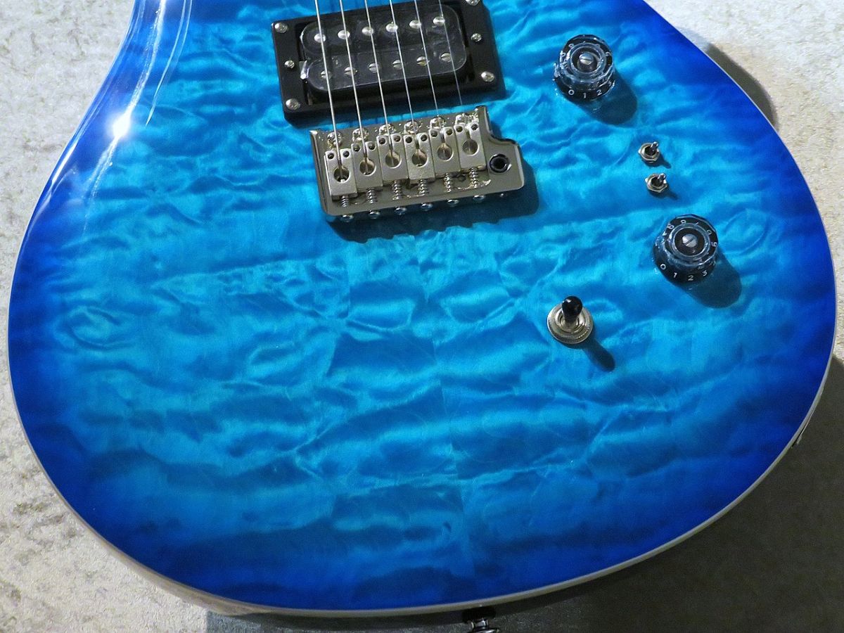 PRS SE ダークブルー エレキギター 本体ギターケース付きcustom24
