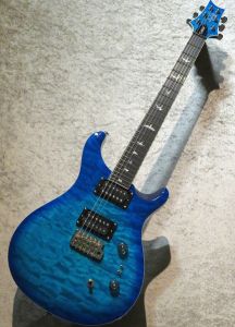 【新品】PRS SE custom24 良杢　2024年製 PRS SE Custom24-08 Quilt Package Lake Blue エレキギター 2024