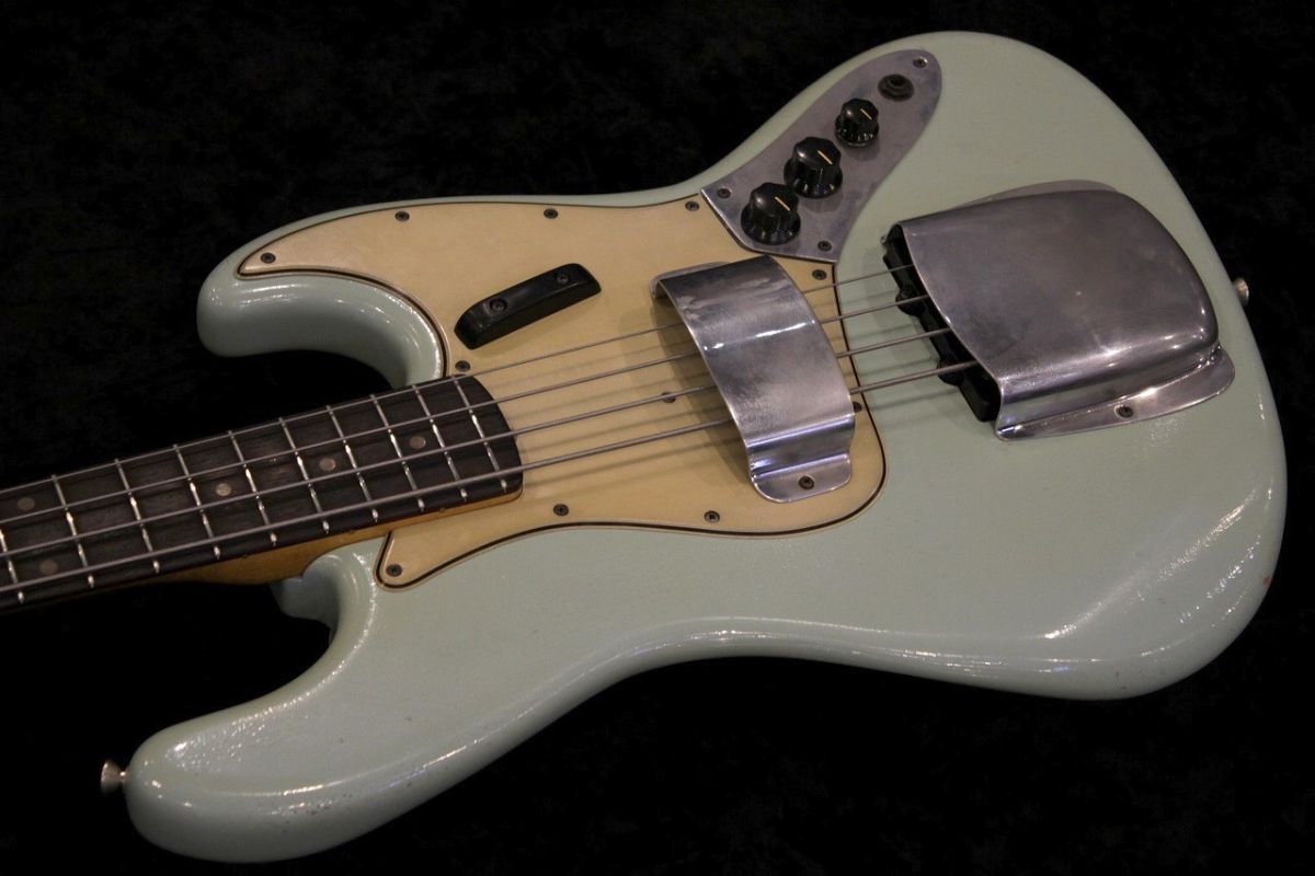 1962 JB Type 2-Piece Alder/Slab Rosewood Sonic Blue Aged #79384