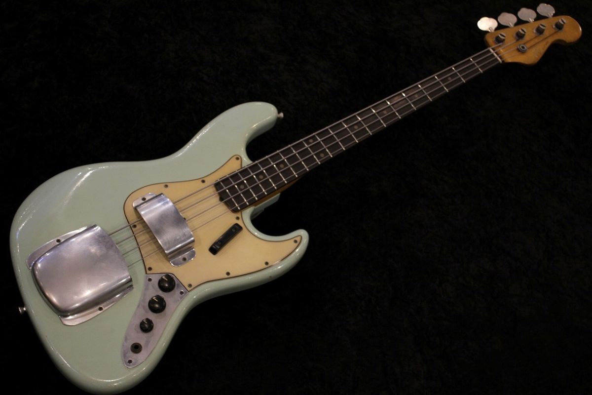 1962 JB Type 2-Piece Alder/Slab Rosewood Sonic Blue Aged #79384