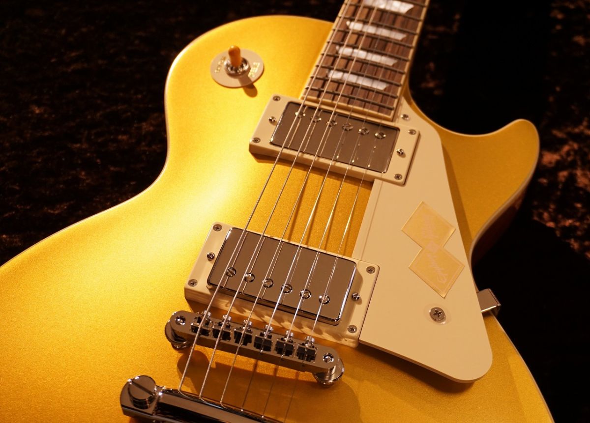 1957 Les Paul Goldtop Reissue Double Gold #24121524155
