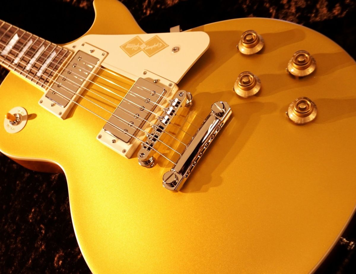EpiphoneWILDCAT アンテークアイボー ゴールドラメ　ビンデング EVHWolfgang Special -Pharaohs Gold-【Webショップ限定】商品