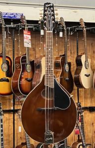 KM-276 Deluxe Oval Hole A-Model Mandolin Transparent Brown