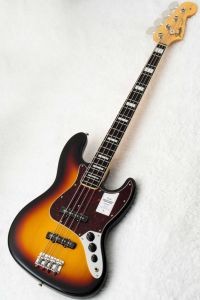 Made in Japan Traditional II Late 60s Jazz Bass 3-Color Sunburst