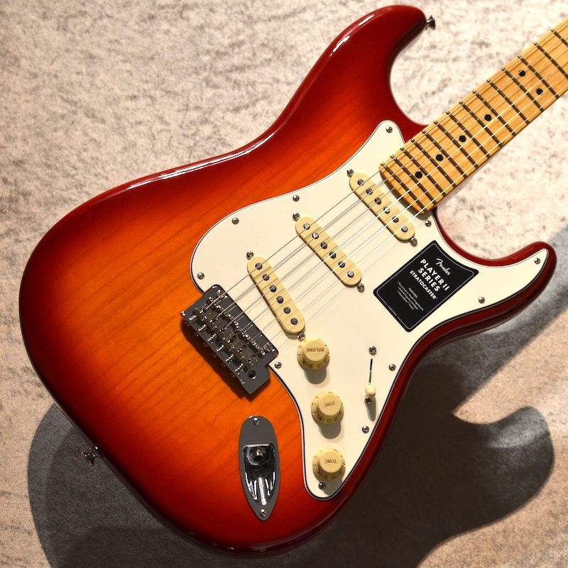 Player II Stratocaster Maple Fingerboard ～Aged Cherry Burst