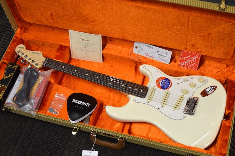Jeff Beck Stratocaster Rosewood Fingerboard ～Olympic White