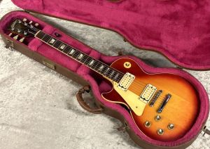 1974 Les Paul Deluxe Conversion Cherry Sunburst Left Hand