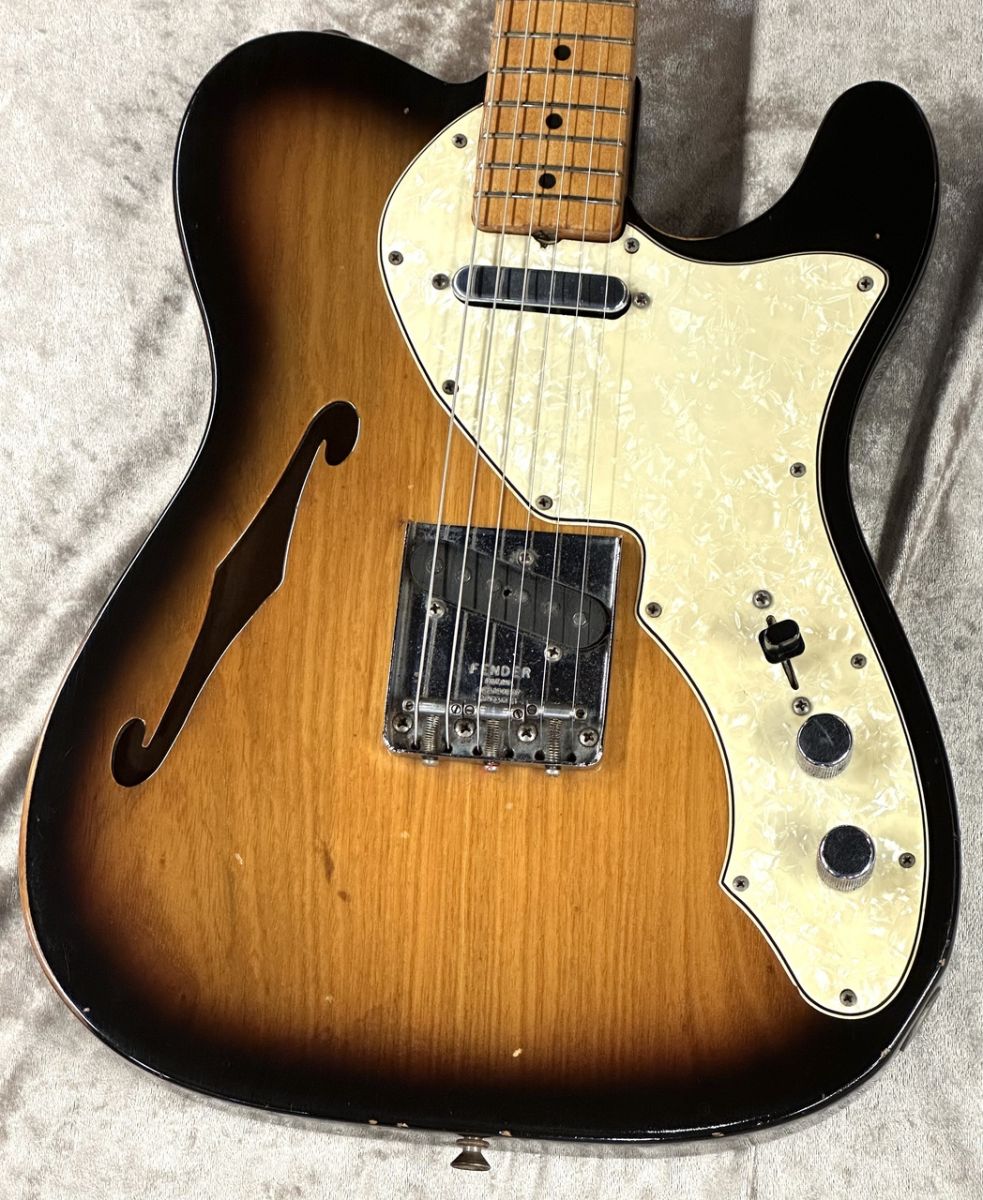 テレキャスターシンラインボディ Fender 1968y[Telecaster Thinline[“Mahogany Body”[Maple Cap