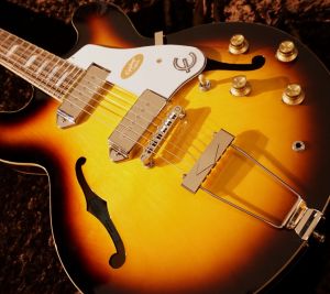 EpiphoneWILDCAT アンテークアイボー ゴールドラメ　ビンデング 受注生産】ESP(イーエスピー) SNAPPER Ohmura Custom -Twinkle