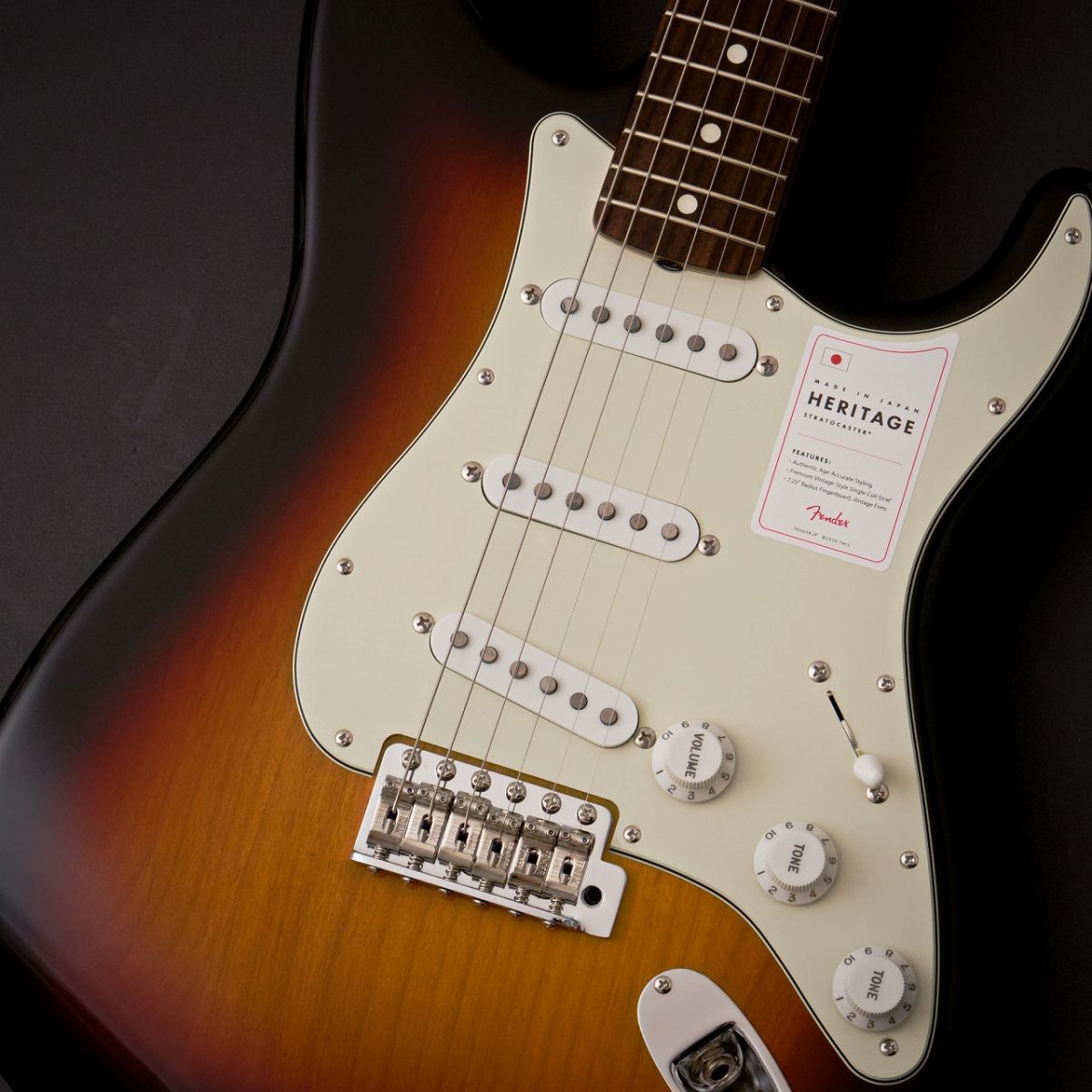 Made in Japan Heritage 60s Stratocaster -3-Color Sunburst