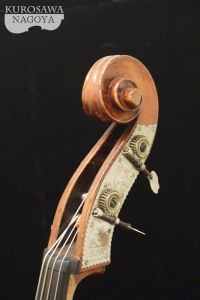 1985年製Emanuel Wilferについていたコントラバスペグ チューナー Emanuel Wilfer Wenzel Bruno Wilfer（1950-1960's） | 【クロサワ楽器