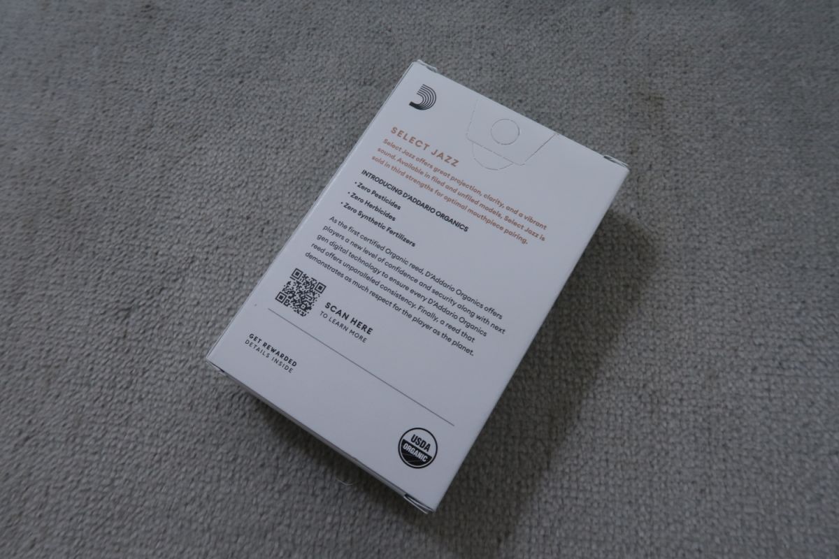 ダダリオ セレクトジャズ アンファイルド アルトサックス用リード3H (7箱) D'Addario Woodwinds JAZZ SELECT アルトサックス用リード