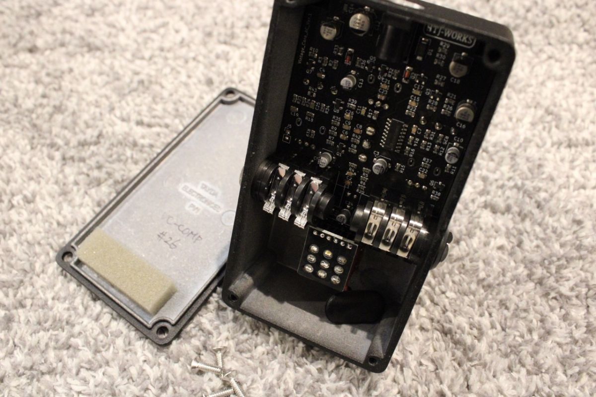 ギター HTJ Works Vintage Core Analog Compressor VINTAGE CORE COMPRESSOR -White-〈New Model!!〉2nd