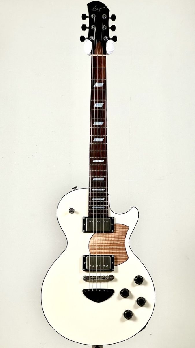Grain Flat Honduras Rosewood Top -Polaris White