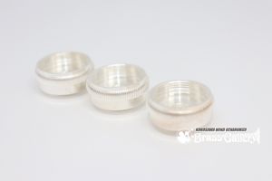 バック ヘビーボトムバルブキャップ 銀メッキ(SP)仕上げ 1810S