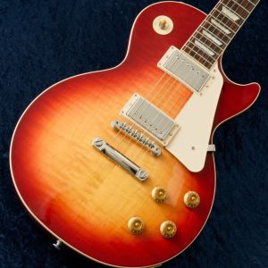 極美トラ木目 レスポールエレキギター オレンジ 22フレット